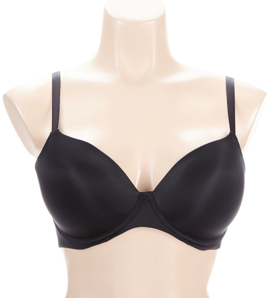 Freya Undetected Underwire Moulded T-Shirt Bra Black 30F  - Image 1