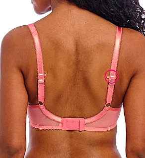 Offbeat Decadence Underwire Molded Bra Sunset Coral 28D