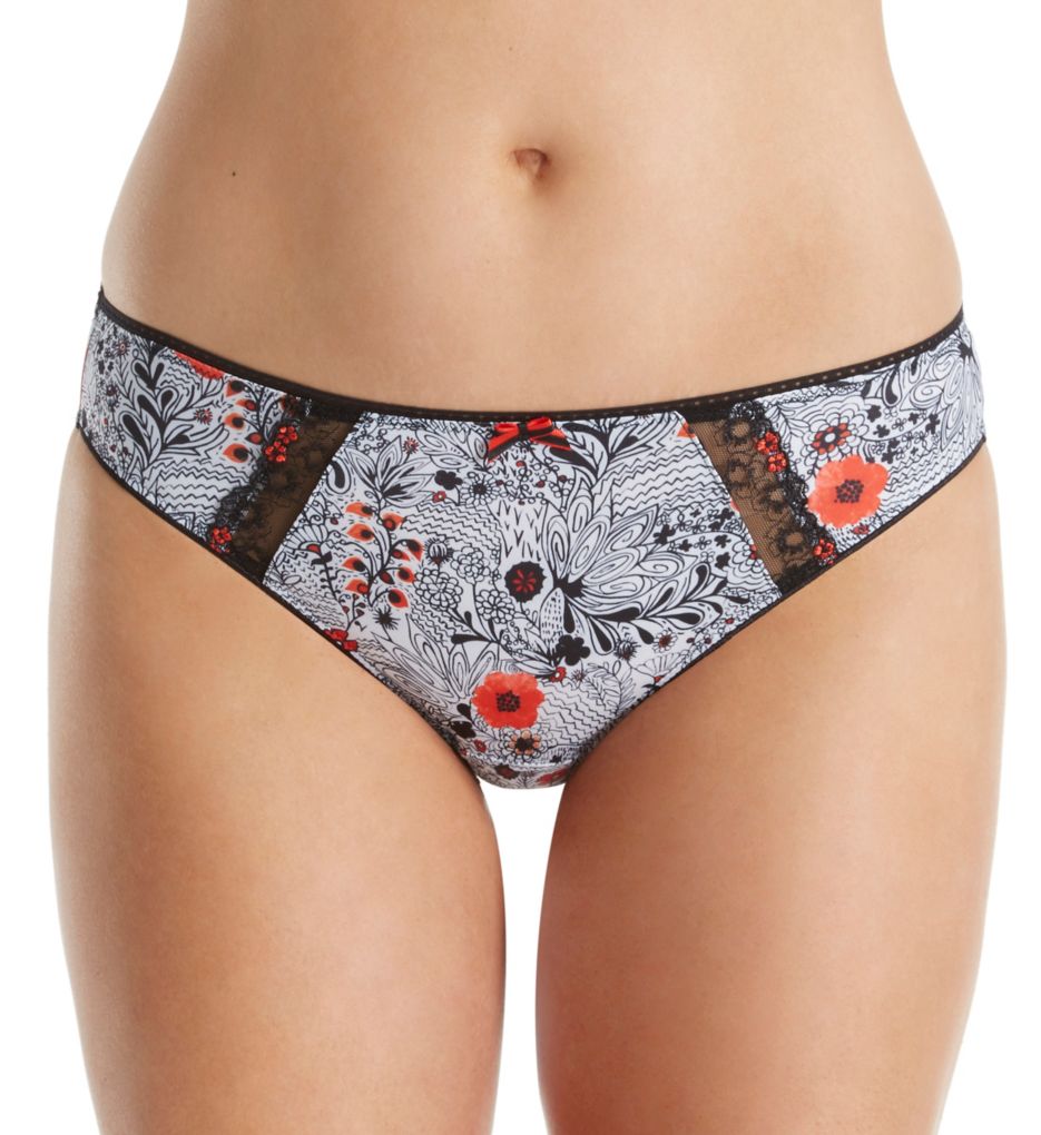 Etched Escape Brief Panty-fs