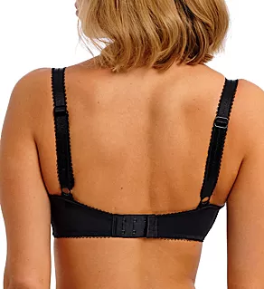 Fascinate Underwire Balconette Bra Black 38FF