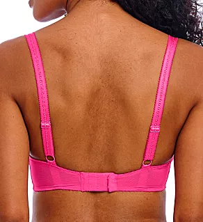 Fascinate Underwire Balconette Bra Hot Pink 32G