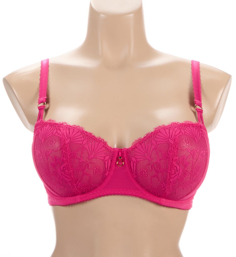 Freya Fascinate Underwire Balconette Bra Hot Pink 36D  - Image 1