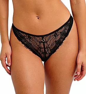 Fascinate Thong Panty Black XS