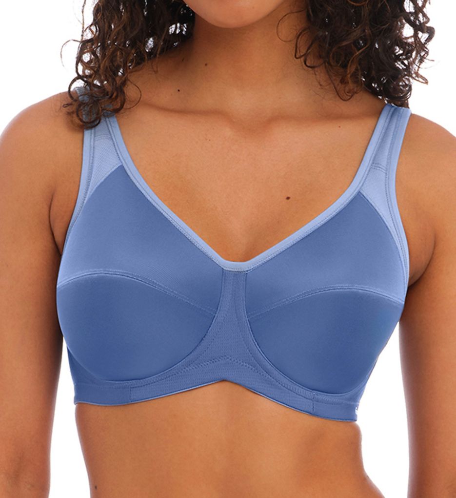 Freya Women's Core Underwire Sports Bra in Blue | Size 28G | HerRoom.com