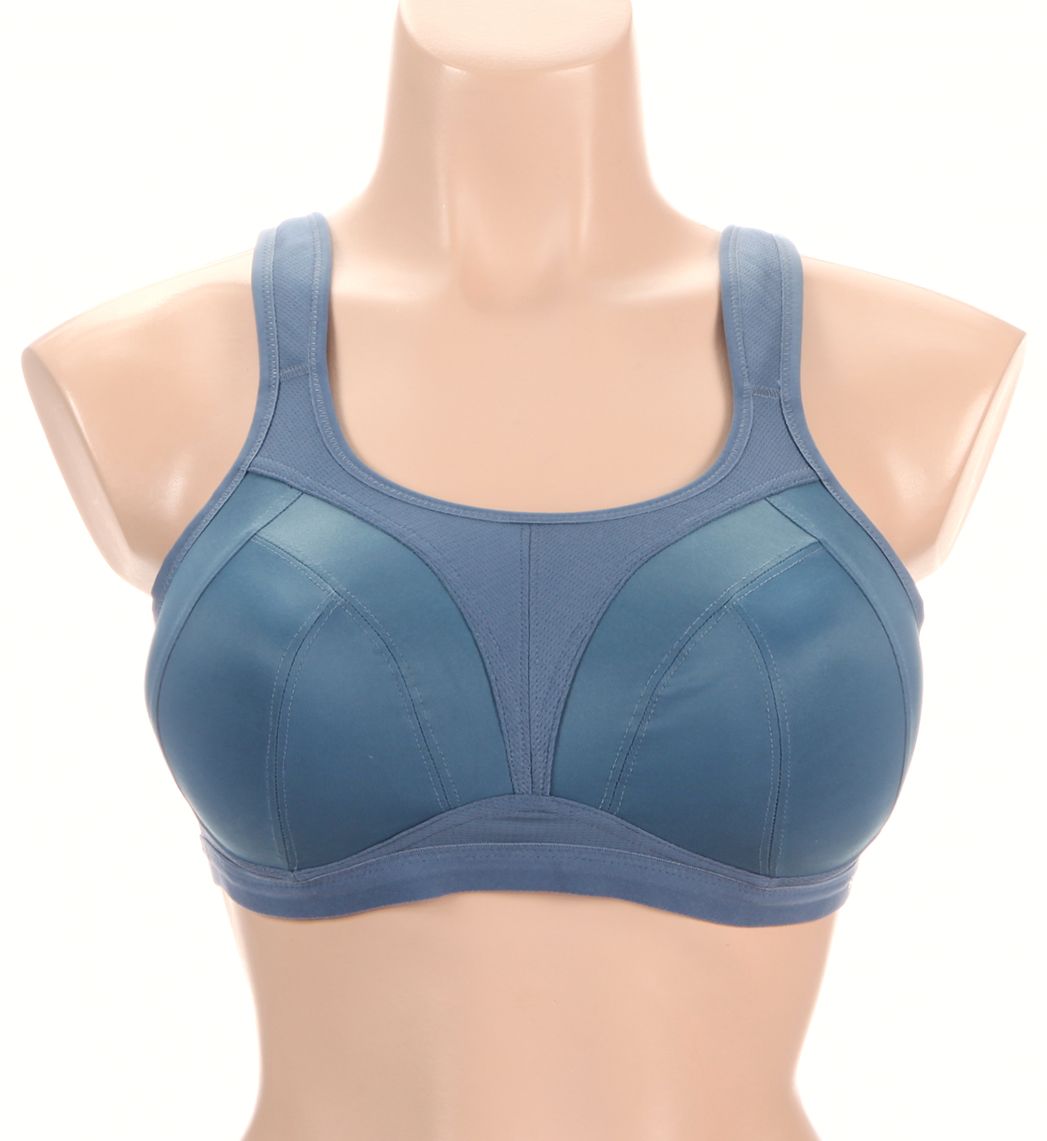 Freya Active Dynamic Wirefree Hi-Impact Sports Bra Steel Blue 30E  - Image 1