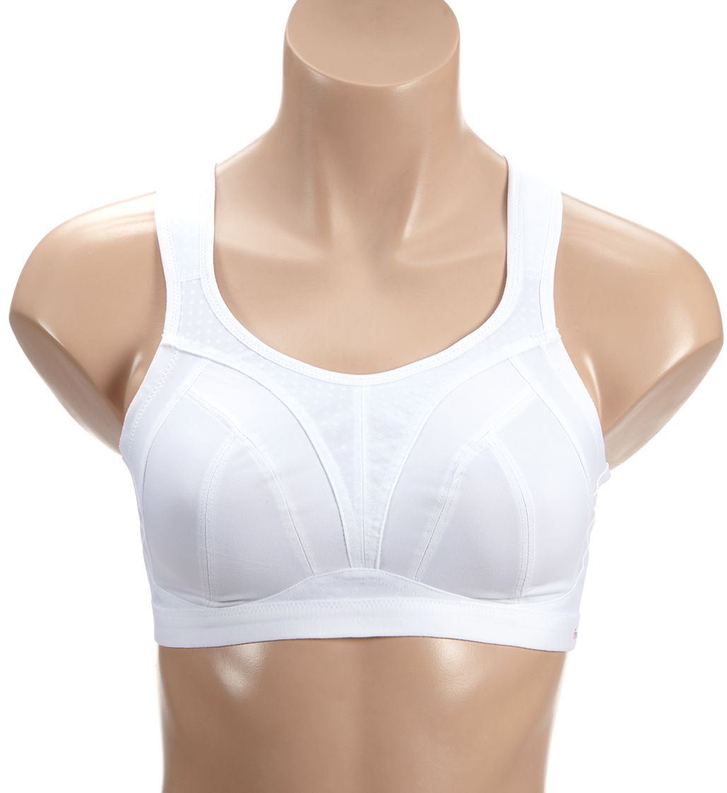 Freya Active Dynamic Wirefree Hi-Impact Sports Bra White 28J  - Image 1