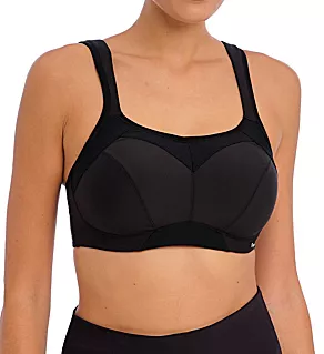 High Octane Underwire Sports Bra Black 28DD