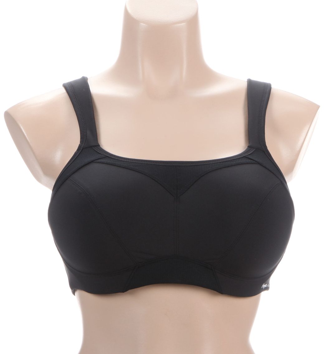Freya High Octane Underwire Sports Bra Black 36GG  - Image 1