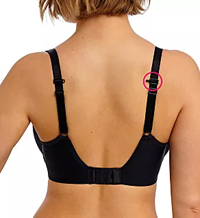 Essentially Smooth Underwire Balcony T-Shirt Bra Black 28D