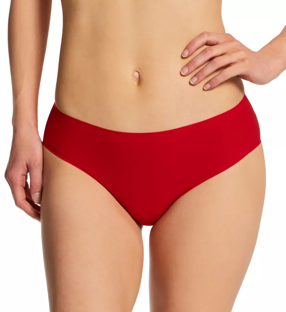 Undetected Brazilian Brief Panty Chili Red O/S
