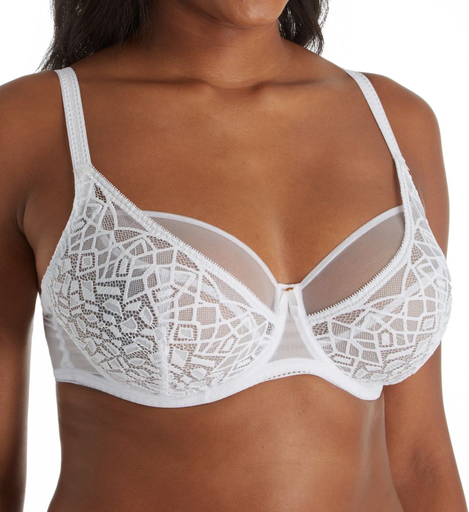 Soiree Lace Plunge Balcony Underwire Bra