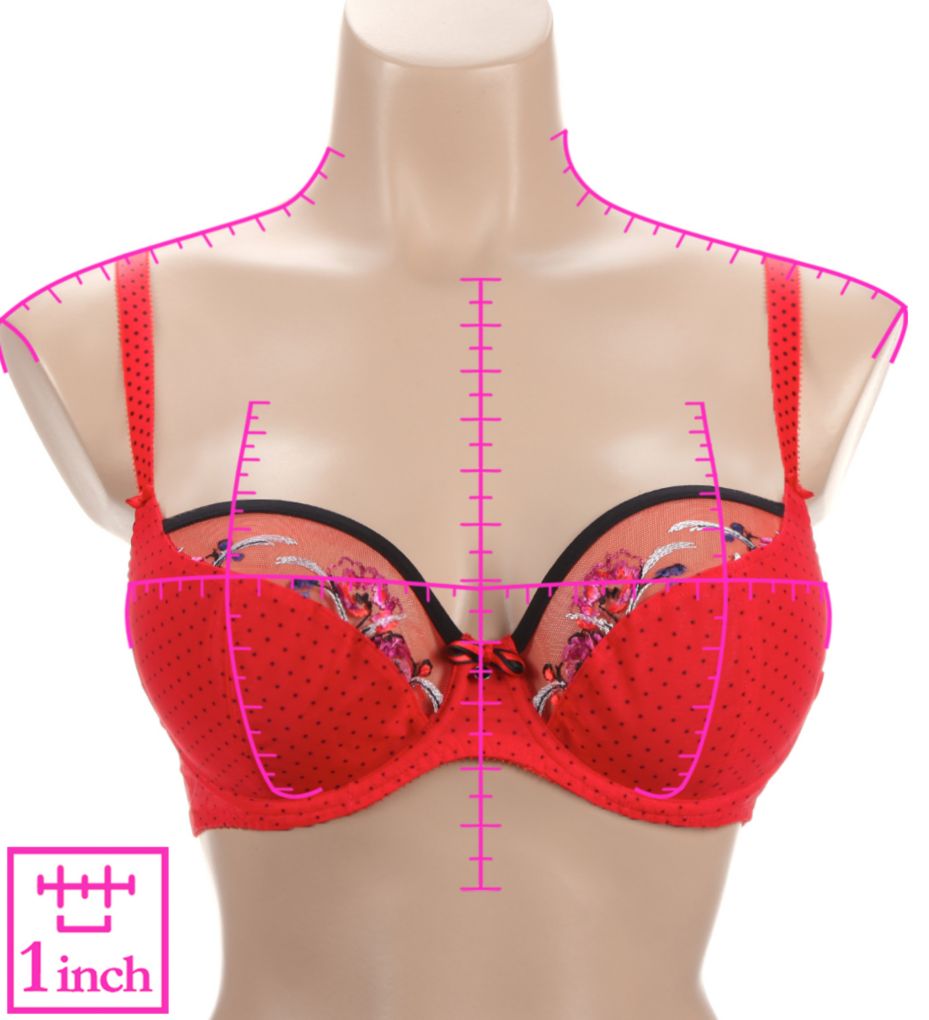 Carnival Fever Underwire Plunge Balcony Bra-ns7