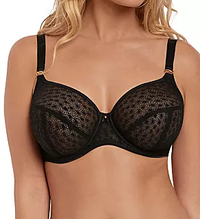 Starlight Underwire Hero Balcony Side Support Bra Black 28D