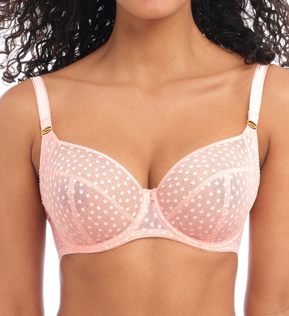 Freya (2338794) -- Freya AA5201 Starlight Underwire Hero Balcony Side Support Bra (Rosewater 32D)
