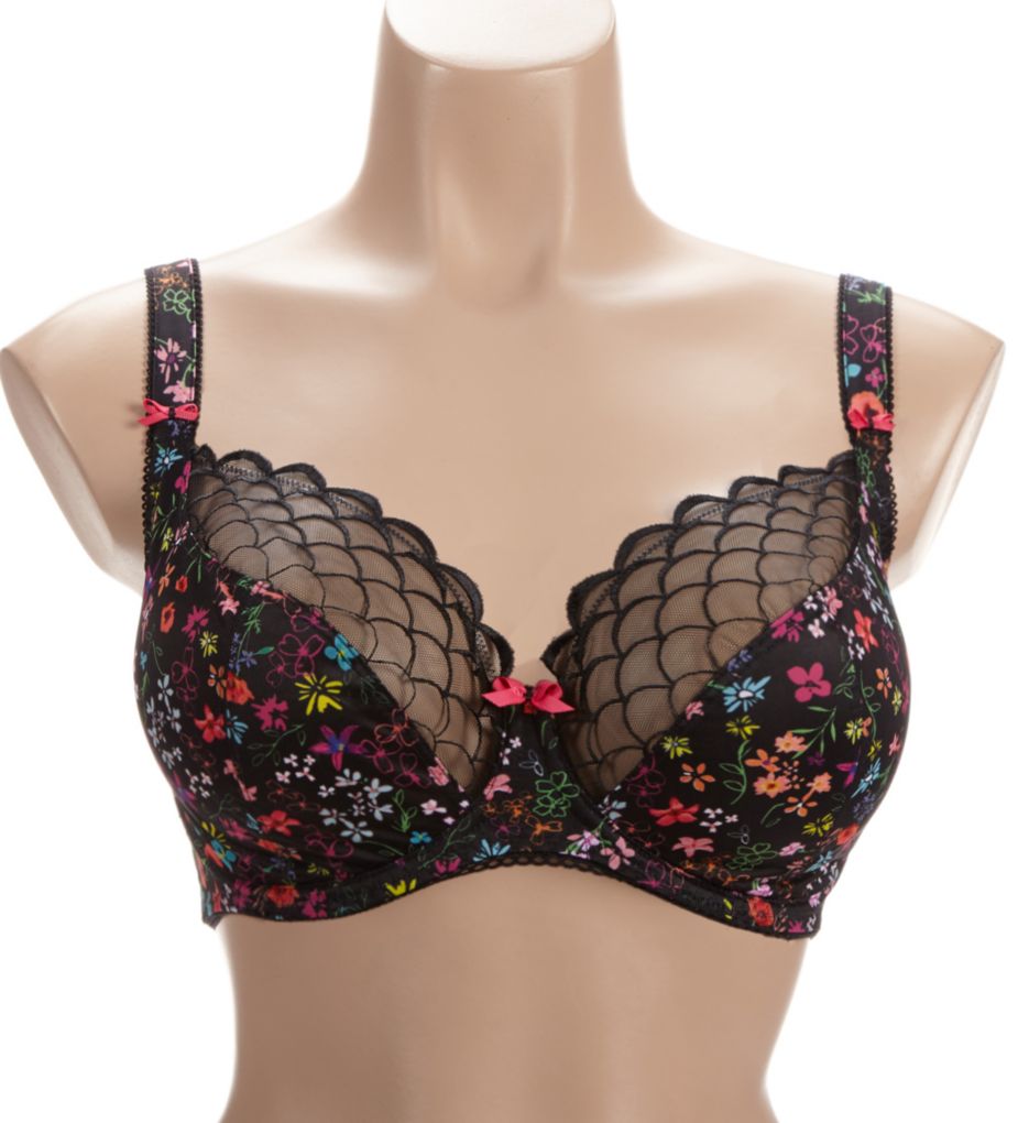 Harmonie Girl Underwire Plunge Balcony Bra-fs