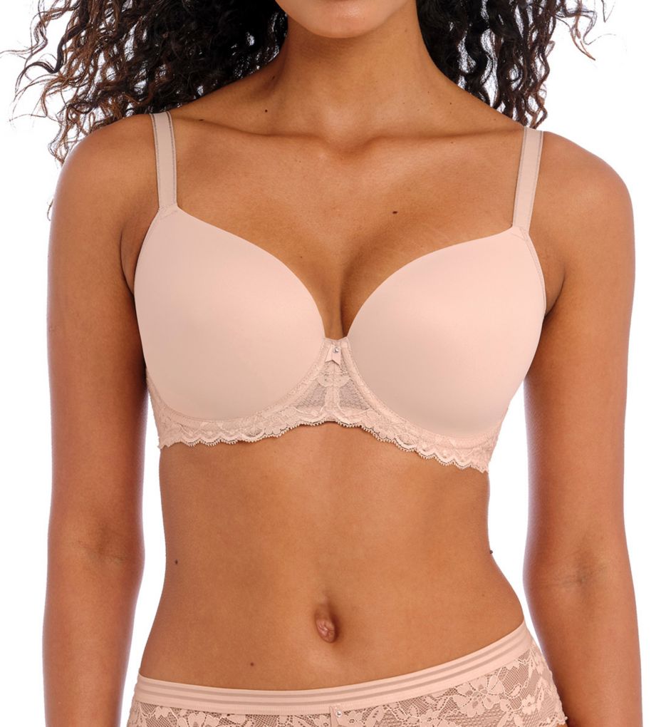 Offbeat Underwire Plunge Moulded Bra