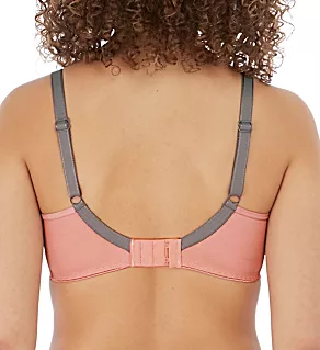 Offbeat Underwire Plunge Moulded Bra Rosehip 28GG