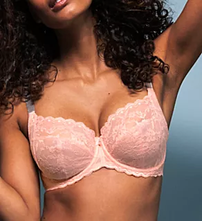 Offbeat Underwire Side Support Bra Rosehip 30DD