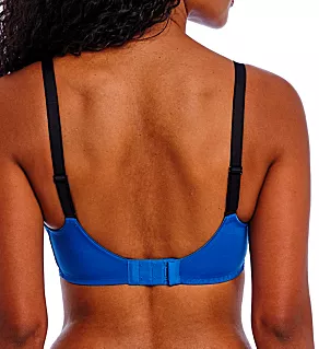 Offbeat Underwire Side Support Bra Dazzling Blue 28D