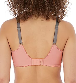 Offbeat Underwire Side Support Bra Rosehip 30DD