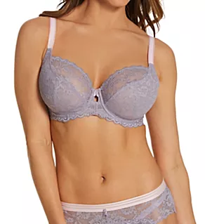 Offbeat Underwire Plunge Bra Mineral Grey 28F