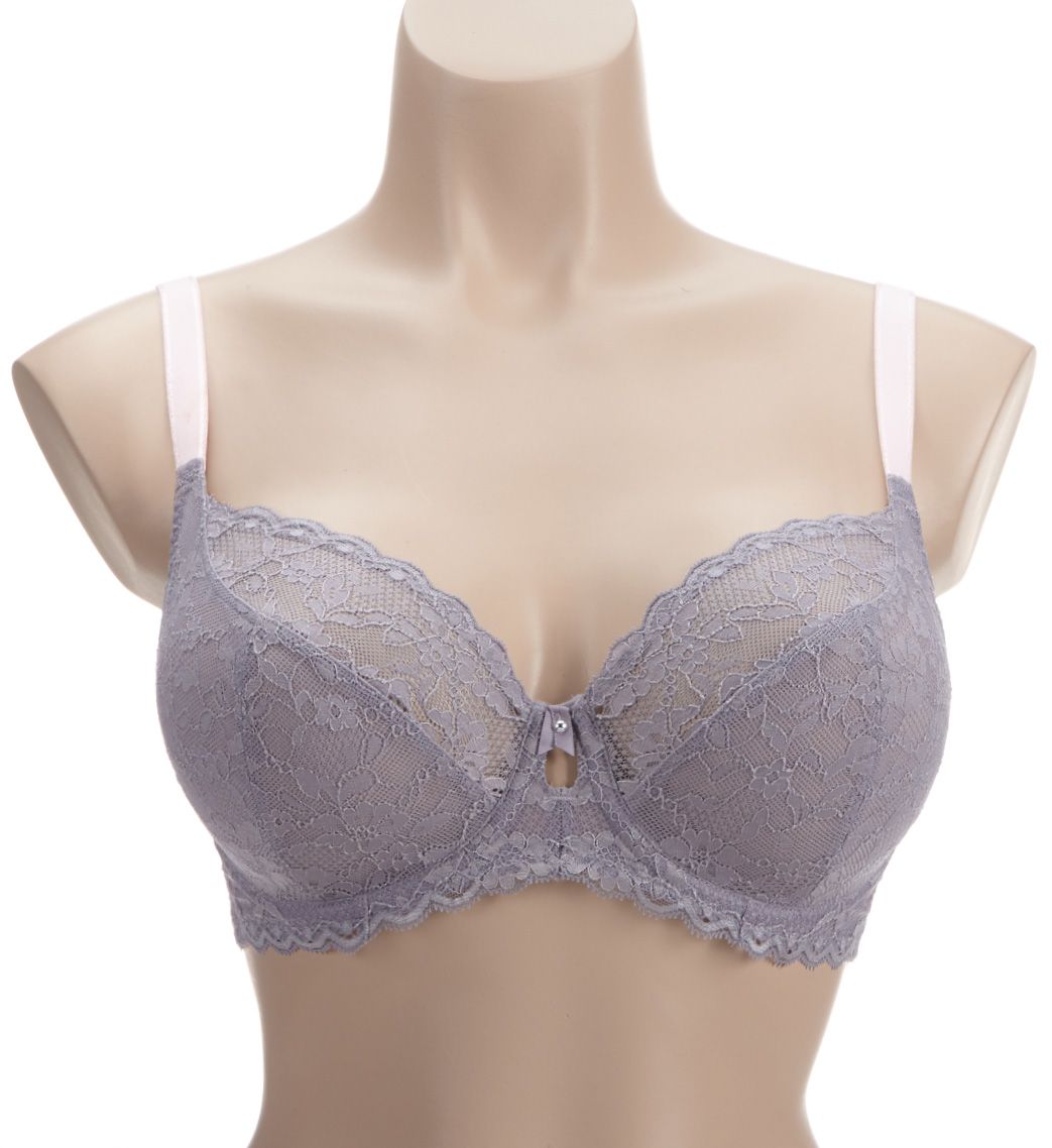 Freya Offbeat Underwire Plunge Bra Mineral Grey 32DD  - Image 1