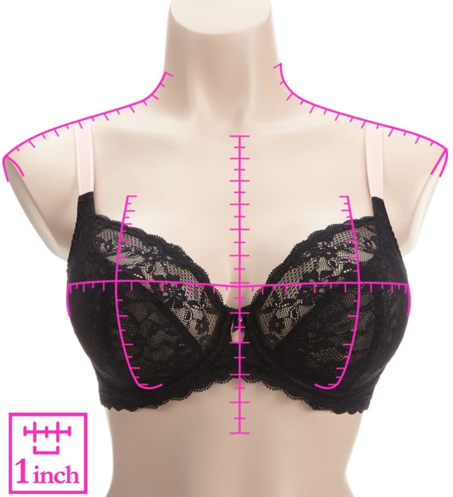 Freya Offbeat Underwire Plunge Bra Rosehip 28FF  - Image 3