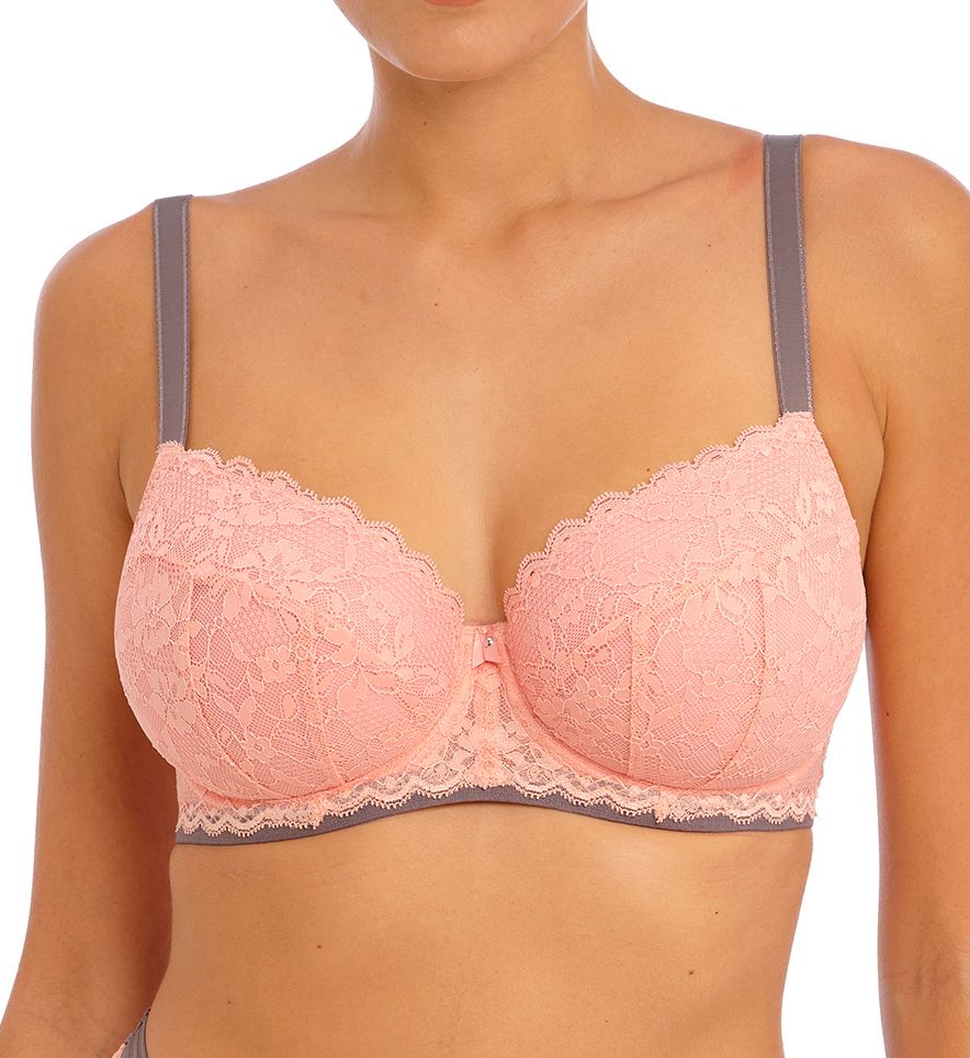 Offbeat Padded Half Cup Underwire Bra Rosehip 30GG