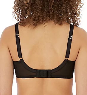 Viva Underwire Side Support Bra Lace Black 28D