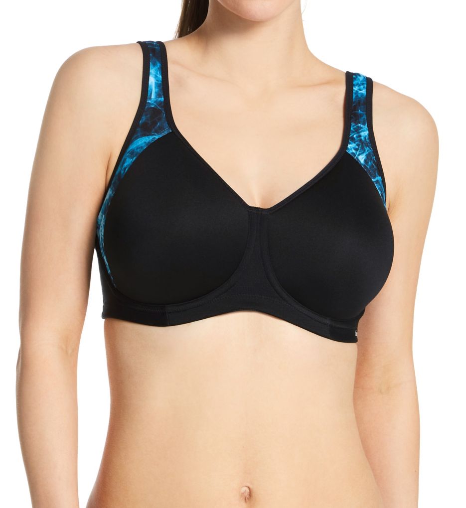 Freya Women's Sonic Underwire Molded Spacer Sports Bra in Galactic | Size 28D | HerRoom.com