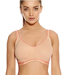 Sonic Underwire Molded Spacer Sports Bra Nude 28D