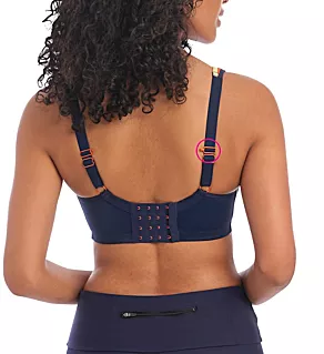 Sonic Underwire Molded Spacer Sports Bra Navy Spice 28GG