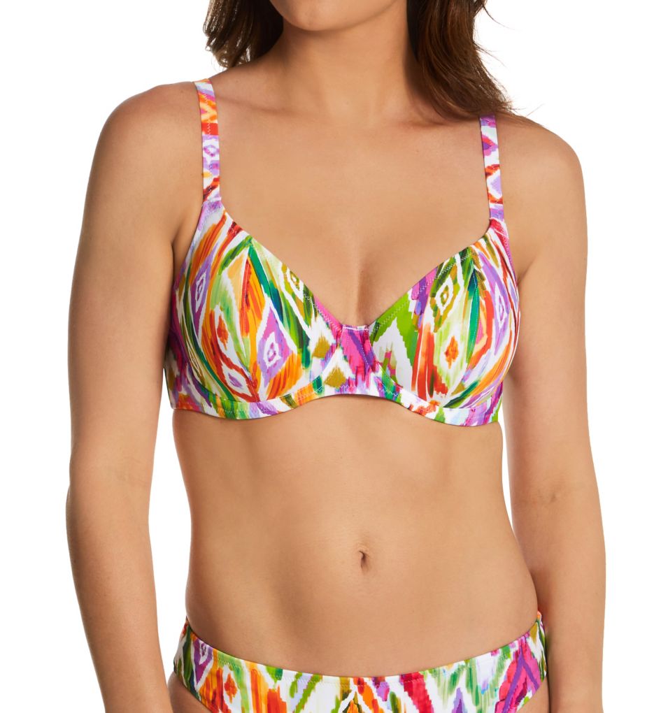 Tuscan Beach Underwire Plunge Bikini Swim Top