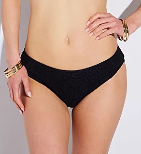 Ibiza Waves Bikini Brief Swim Bottom Black XS