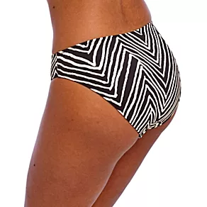 Fiji Falls Bikini Brief Swim Bottom Black L