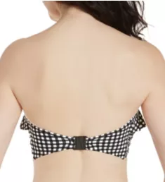 Check In Bandeau Bikini Underwire Swim Top Monochrome 32G