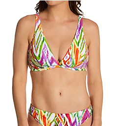 Tusan Beach Non Wired Triangle Bikini Swim Top Multi L