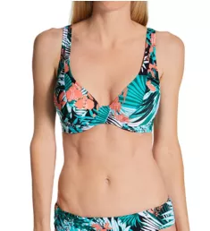 Honolua Bay Underwire High Apex Bikini Swim Top