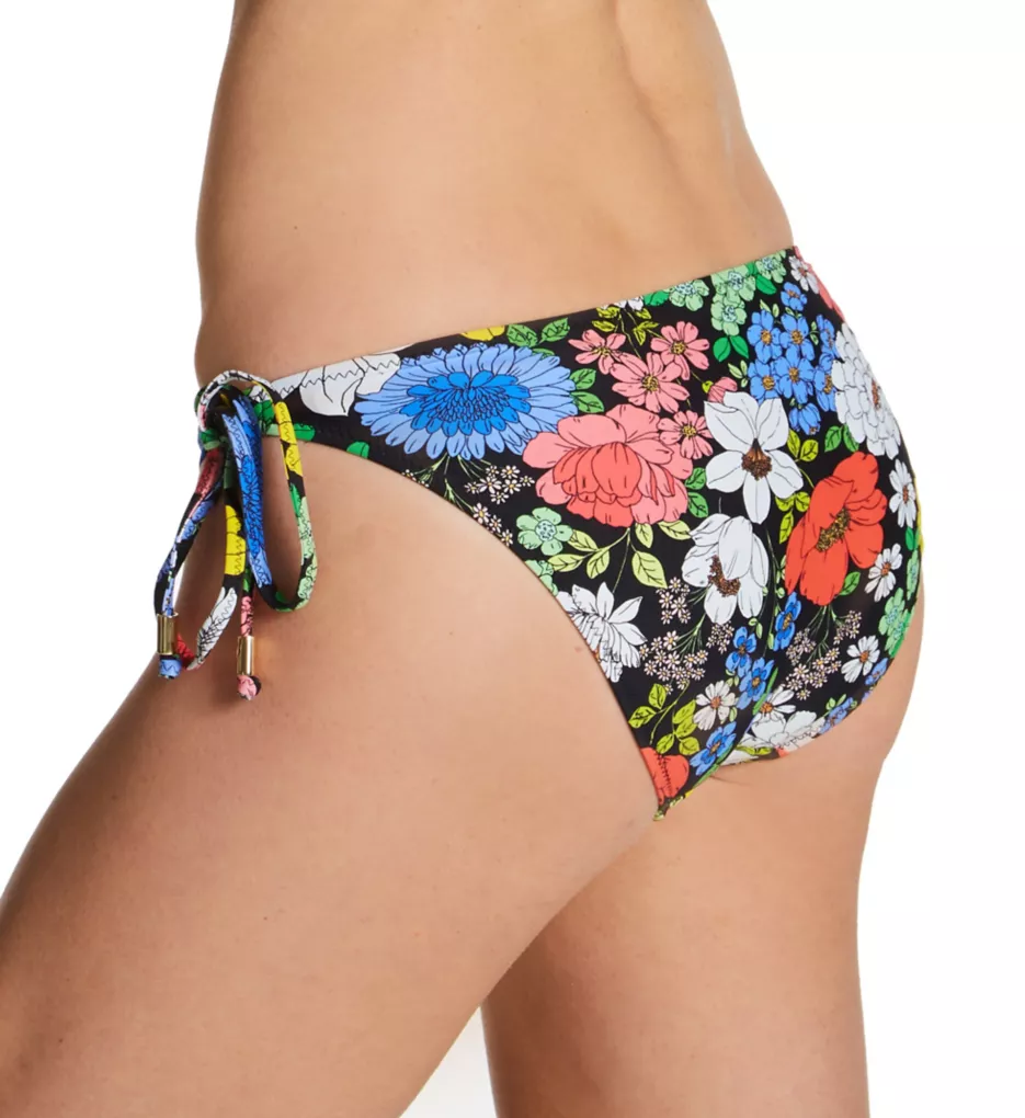 Floral Haze Tie Side Bikini Brief Swim Bottom Multi XL