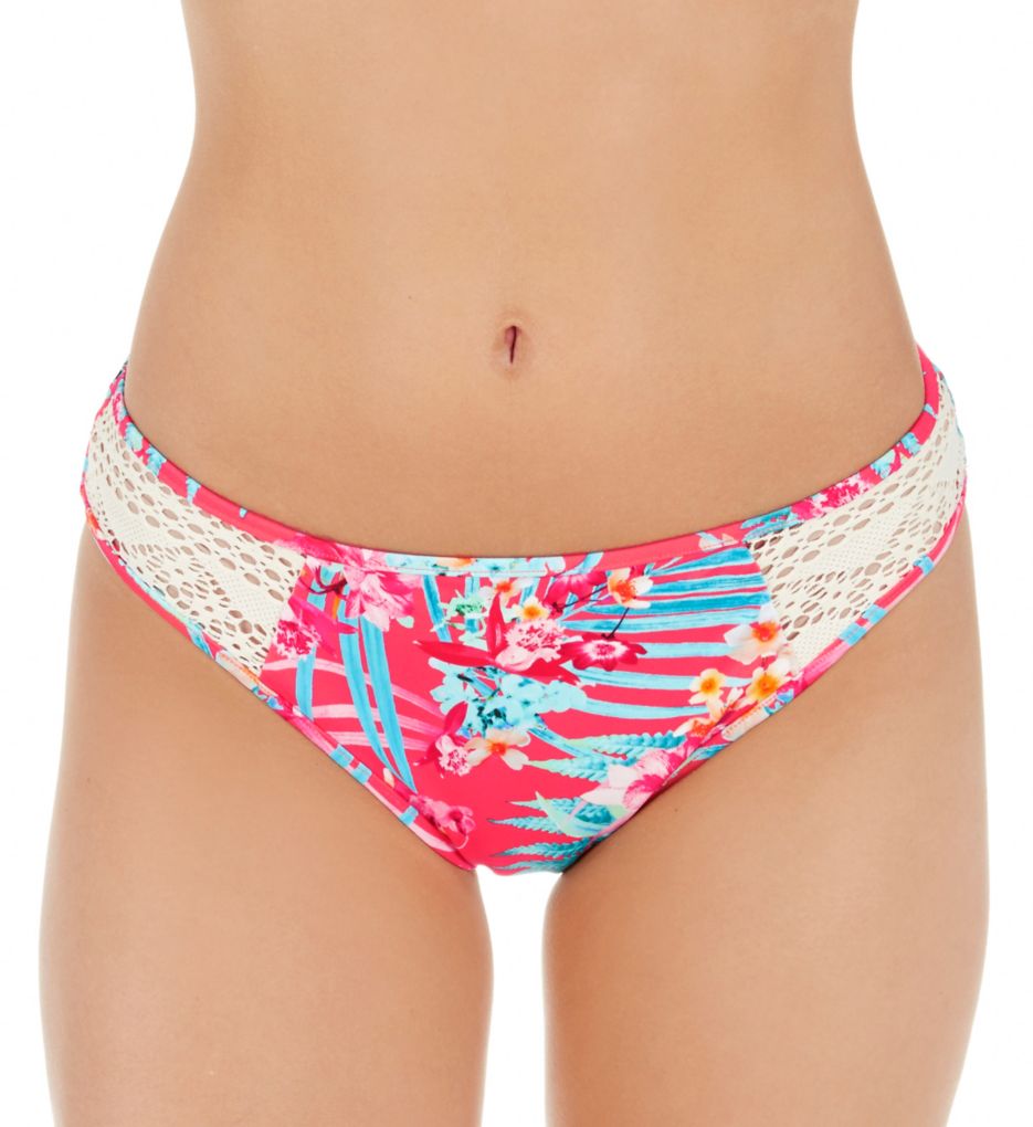 Wild Sun Crochet Bikini Brief Swim Bottom-fs