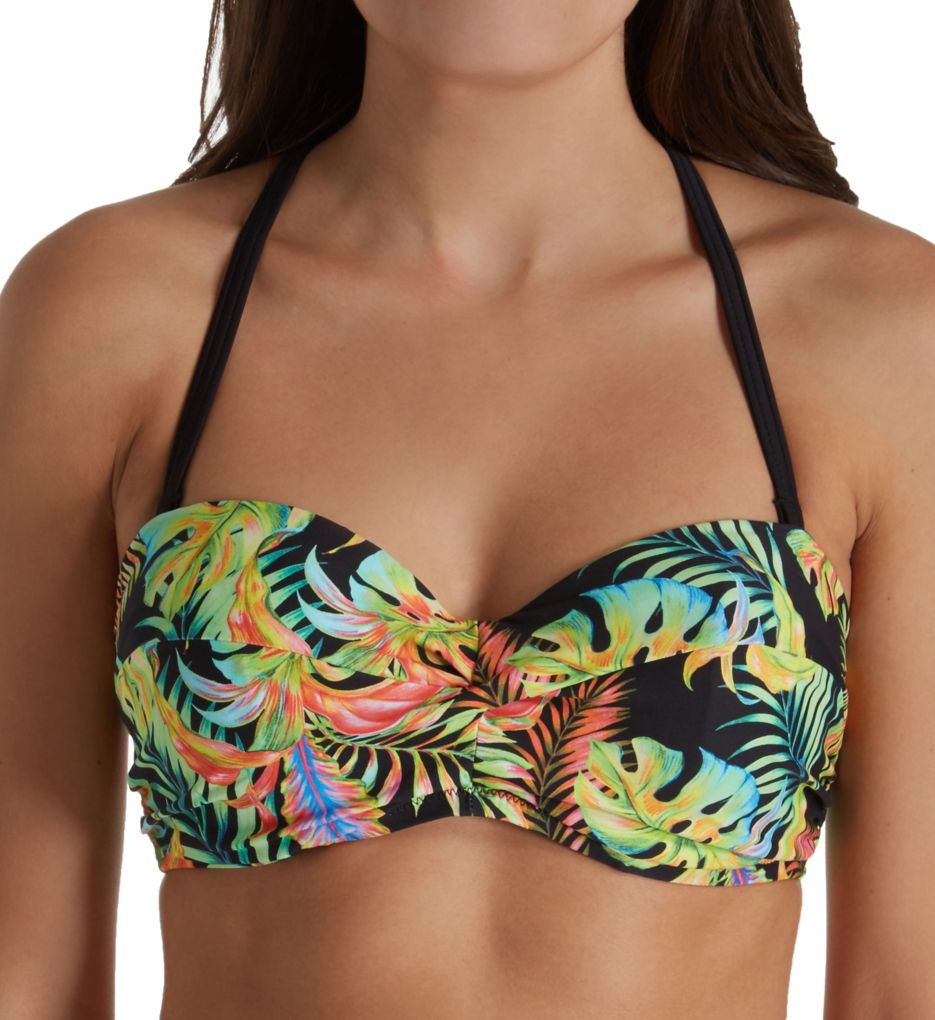 Electro Beach Underwire Twist Multiway Swim Top-fs