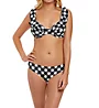 Freya Totally Check Underwire Plunge Ruffle Swim Top AS2923 - Image 3