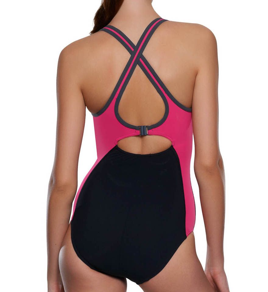 Active One Piece Soft Cup Swim Suit-bs