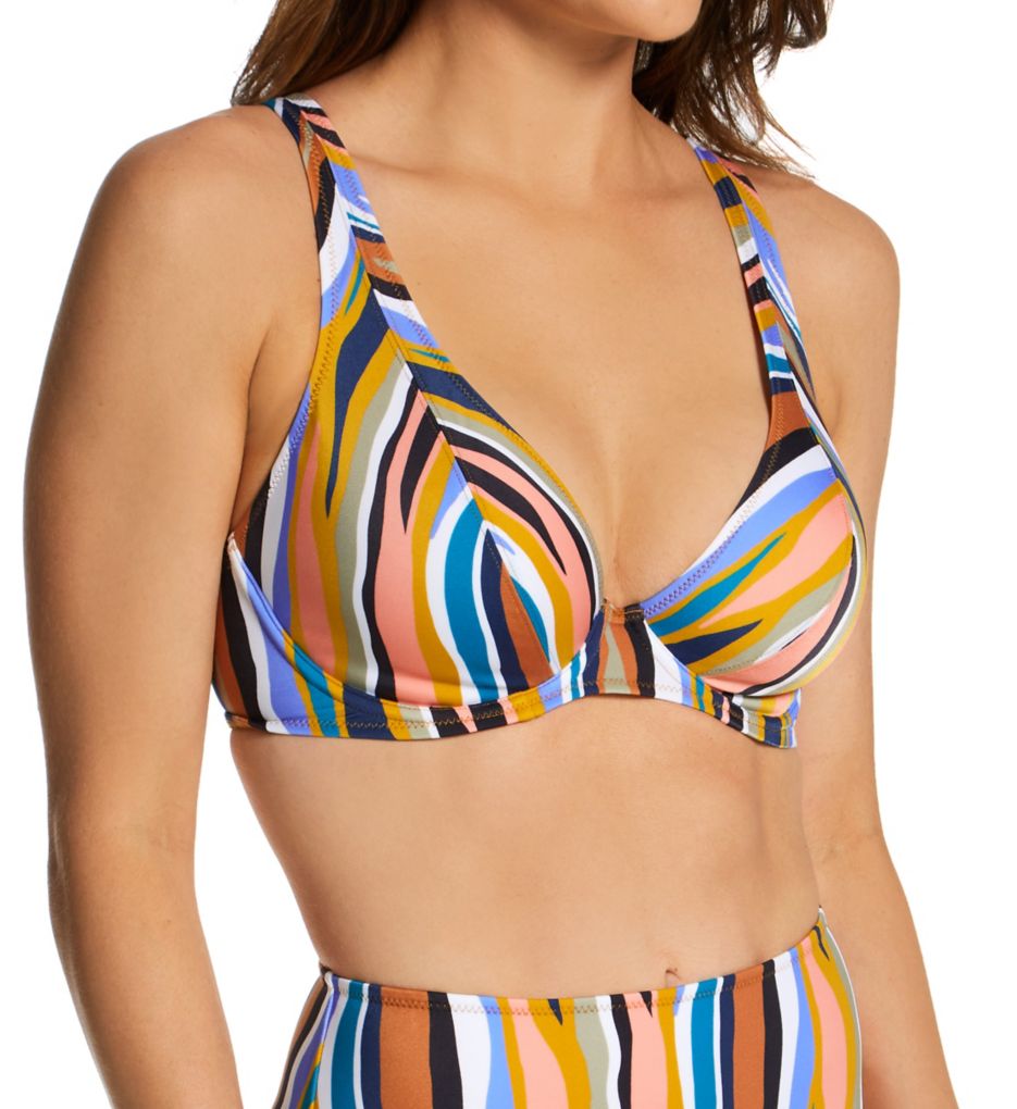 Animal Instinct UW High Apex Bikini Swim Top