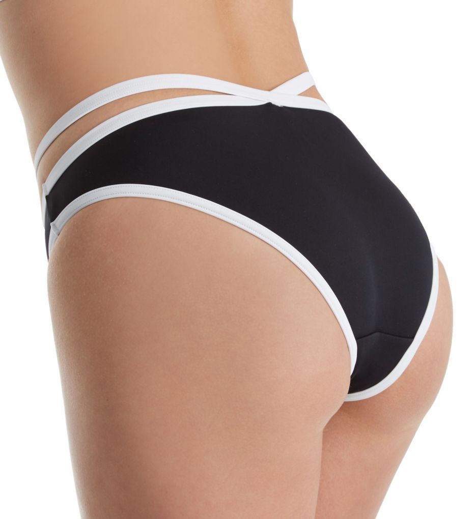 Back To Black Italini Bikini Swim Bottom-bs