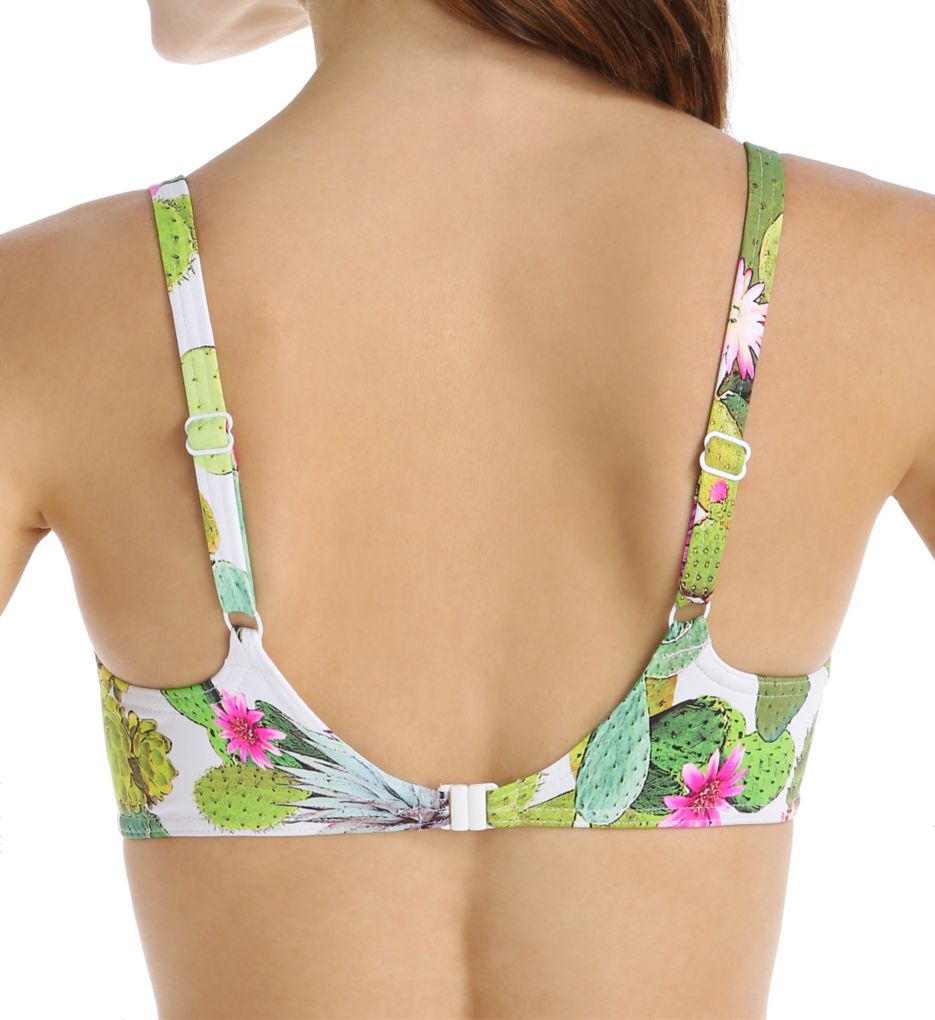 Cactus Underwire Sweetheart Bikini Swim Top