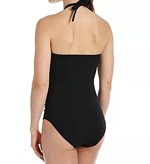 Remix Underwire High Neck One Piece Swimsuit