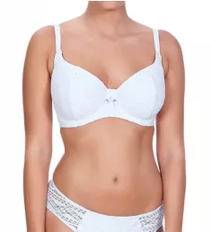 Sundance Underwire Sweetheart Swim Top White 30HH