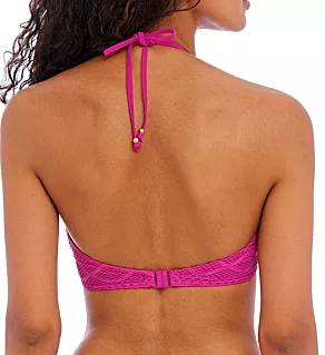 Sundance Underwire Bandless Halter Swim Top Orchid 30E