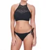 Freya Sundance Underwire Padded Hi-Neck Crop Swim Top AS3973 - Image 7